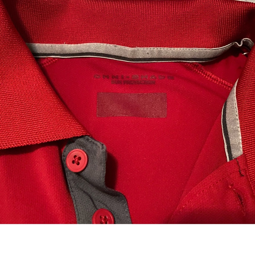 Columbia Small/Medium Men’s Red polo shirt - Picture 5 of 5